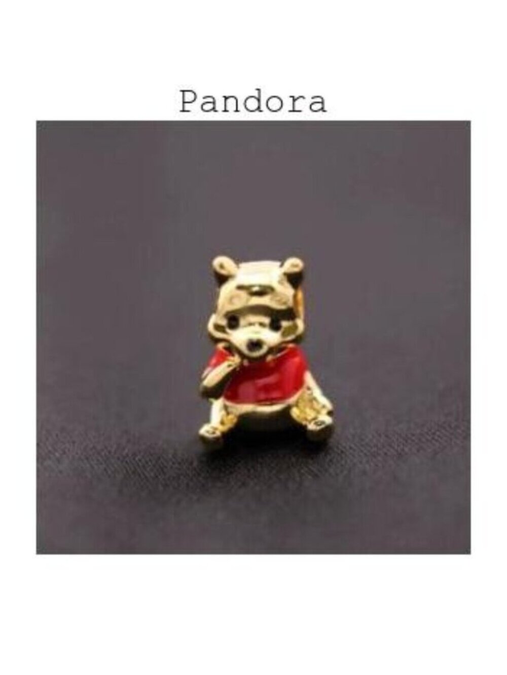 NEW Pandora Disney Winnie the Pooh Bear Charm - Picture 2 of 5